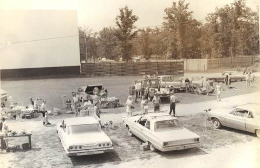 Galaxy Drive-In Theatre - Old Photo From Ron (newer photo)